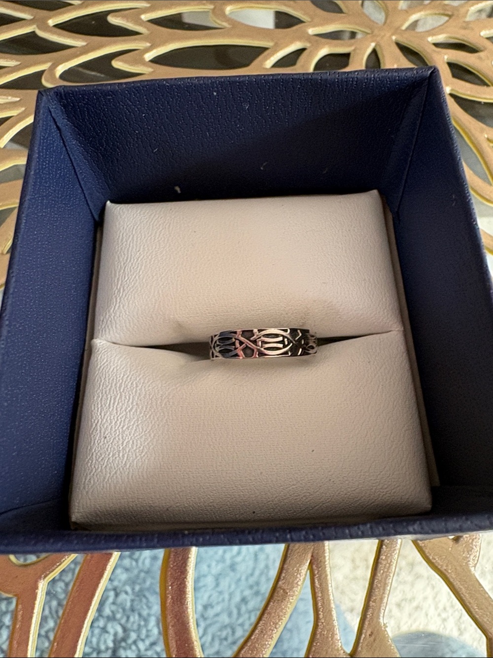 Vintage Sterling silver Toe ring in Excellent condition